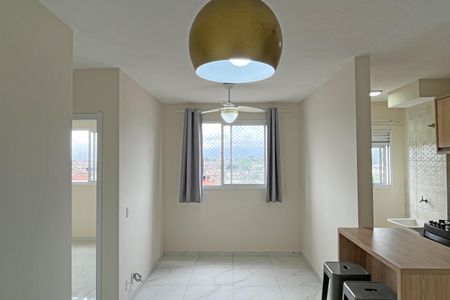 Sala de apartamento para alugar com 2 quartos, 45m² em Castelo, Santos