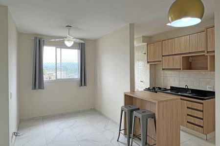 Sala de apartamento para alugar com 2 quartos, 45m² em Castelo, Santos