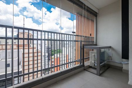 Studio para alugar com 24m², 1 quarto e sem vagaStudio - Varanda