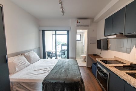 Studio para alugar com 22m², 1 quarto e sem vagaSala/quarto