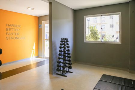 Apartamento para alugar com 27m², 1 quarto e sem vaga Apartamento para alugar com 27m², 1 quarto e sem vagaÁrea comum - Academia