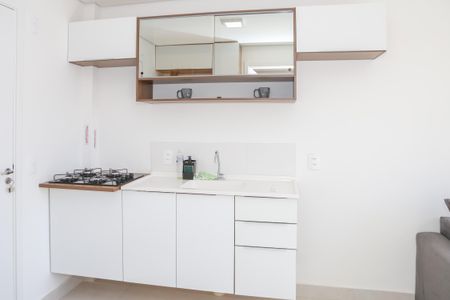 Apartamento para alugar com 27m², 1 quarto e sem vaga Apartamento para alugar com 27m², 1 quarto e sem vagaCozinha e Área de Serviço