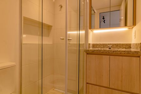 Apartamento à venda com 25m², 1 quarto e sem vaga Apartamento à venda com 25m², 1 quarto e sem vagaBanheiro