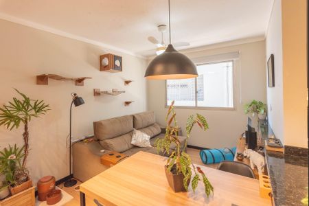 Sala de apartamento para alugar com 1 quarto, 50m² em Vila Itapura, Campinas