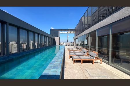 Apartamento para alugar com 40m², 1 quarto e 1 vaga Apartamento para alugar com 40m², 1 quarto e 1 vagaPiscina