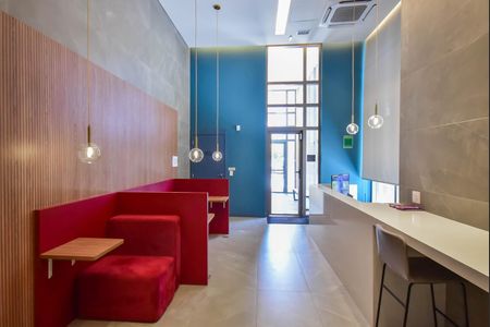 Studio à venda com 25m², 1 quarto e sem vaga Studio à venda com 25m², 1 quarto e sem vagaHall Social