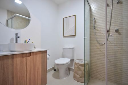 Studio à venda com 25m², 1 quarto e sem vaga Studio à venda com 25m², 1 quarto e sem vagaBanheiro