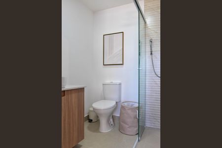 Studio à venda com 25m², 1 quarto e sem vaga Studio à venda com 25m², 1 quarto e sem vagaBanheiro