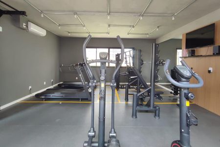 Apartamento à venda com 47m², 2 quartos e 1 vaga Apartamento à venda com 47m², 2 quartos e 1 vagaÁrea comum - Academia