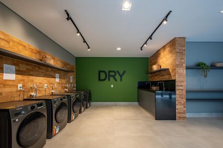 Apartamento para alugar com 29m², 1 quarto e sem vaga Apartamento para alugar com 29m², 1 quarto e sem vagaÁrea comum - Lavanderia