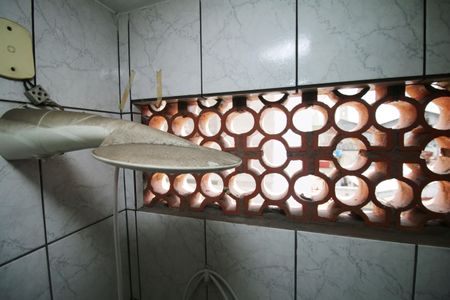 Casa à venda com 110m², 2 quartos e sem vagaBanheiro de serviço