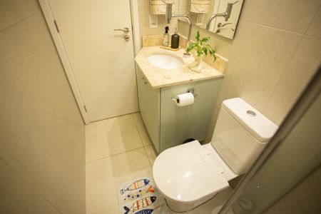 Apartamento à venda com 62m², 2 quartos e 1 vaga Apartamento à venda com 62m², 2 quartos e 1 vagaBanheiro