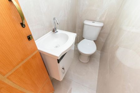 Casa de condomínio para alugar com 90m², 2 quartos e 1 vagaLavabo