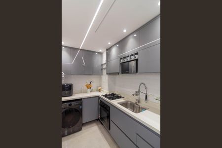 Apartamento à venda com 34m², 2 quartos e sem vaga Apartamento à venda com 34m², 2 quartos e sem vagaCozinha Americana - Área de Serviço Conjugados