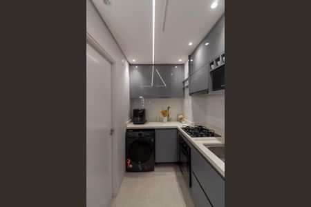 Apartamento à venda com 34m², 2 quartos e sem vaga Apartamento à venda com 34m², 2 quartos e sem vagaCozinha Americana - Área de Serviço Conjugados