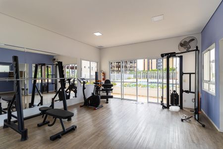 Apartamento à venda com 60m², 2 quartos e 2 vagasÁrea comum - Academia