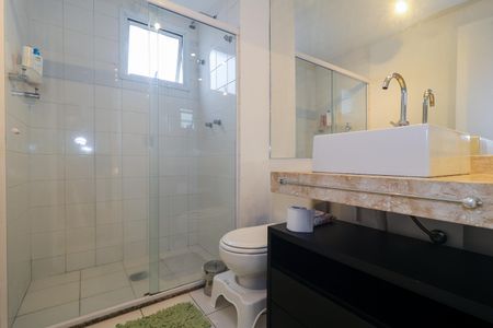 Apartamento à venda com 49m², 1 quarto e 1 vaga Apartamento à venda com 49m², 1 quarto e 1 vagaBanheiro da Suíte
