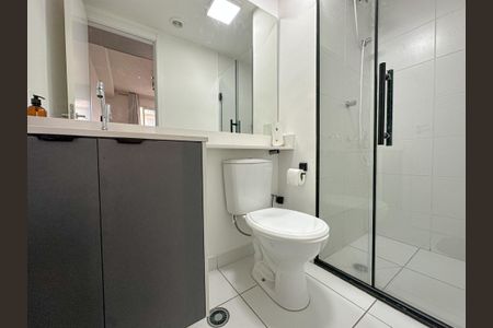 Apartamento à venda com 30m², 1 quarto e sem vaga Apartamento à venda com 30m², 1 quarto e sem vagaBanheiro Social