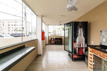 Apartamento para alugar com 55m², 2 quartos e 1 vagaÁrea comum - Salão de festas