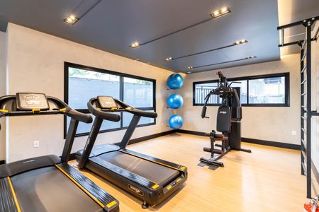 Apartamento à venda com 47m², 2 quartos e 1 vaga Apartamento à venda com 47m², 2 quartos e 1 vagaÁrea comum - Academia