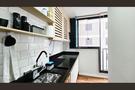 Apartamento à venda com 48m², 2 quartos e 1 vagaCozinha e área de serviço