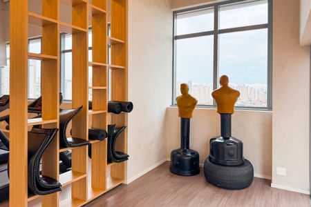 Apartamento à venda com 37m², 1 quarto e 1 vaga Apartamento à venda com 37m², 1 quarto e 1 vagaÁrea comum - Academia