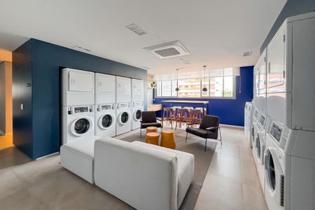 Apartamento à venda com 37m², 1 quarto e 1 vaga Apartamento à venda com 37m², 1 quarto e 1 vagaÁrea comum - Lavanderia