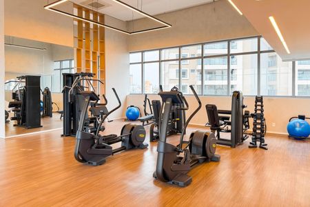 Apartamento à venda com 37m², 1 quarto e 1 vaga Apartamento à venda com 37m², 1 quarto e 1 vagaÁrea comum - Academia