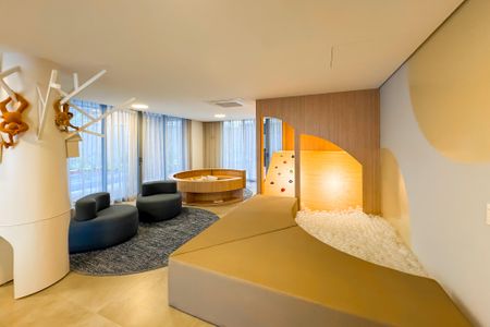 Apartamento à venda com 37m², 1 quarto e 1 vaga Apartamento à venda com 37m², 1 quarto e 1 vagaÁrea comum - Brinquedoteca
