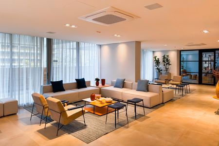 Apartamento à venda com 37m², 1 quarto e 1 vaga Apartamento à venda com 37m², 1 quarto e 1 vagaÁrea comum - Salão de Festas
