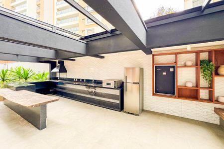 Apartamento à venda com 37m², 1 quarto e 1 vaga Apartamento à venda com 37m², 1 quarto e 1 vagaÁrea comum - Churrasqueira