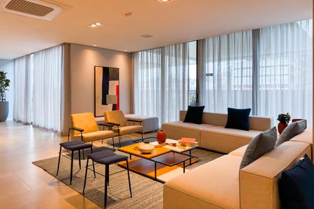 Apartamento à venda com 37m², 1 quarto e 1 vaga Apartamento à venda com 37m², 1 quarto e 1 vagaÁrea comum - Salão de Festas