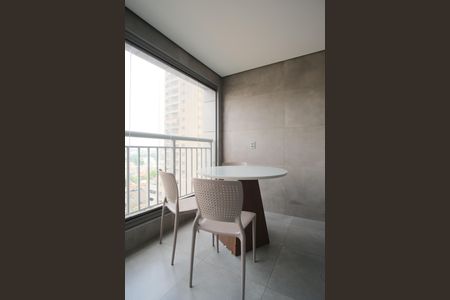 Studio à venda com 35m², 1 quarto e 1 vagaVaranda