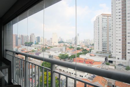 Studio à venda com 35m², 1 quarto e 1 vagaVaranda