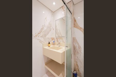 Apartamento à venda com 59m², 2 quartos e 2 vagasBanheiro social