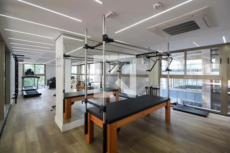 Studio à venda com 26m², 1 quarto e sem vaga Studio à venda com 26m², 1 quarto e sem vagaAcademia