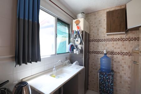 Casa de condomínio à venda com 52m², 2 quartos e 1 vagaCozinha e Área de Serviço