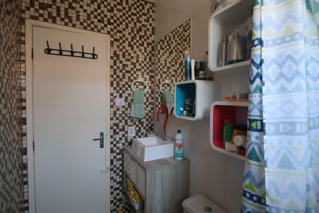 Casa de condomínio à venda com 52m², 2 quartos e 1 vagaBanheiro