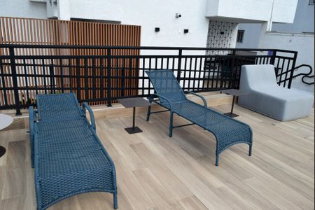 Studio à venda com 27m², 1 quarto e sem vagaPiscina