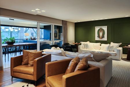 Apartamento à venda com 242m², 4 quartos e 3 vagas Apartamento à venda com 242m², 4 quartos e 3 vagasSala