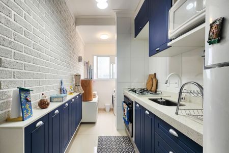 Apartamento à venda com 56m², 2 quartos e 2 vagasCozinha 