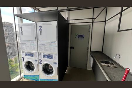 Studio para alugar com 28m², 1 quarto e sem vaga Studio para alugar com 28m², 1 quarto e sem vagaLavanderia