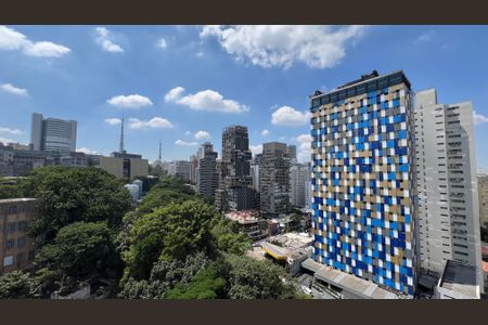 Studio para alugar com 28m², 1 quarto e sem vaga Studio para alugar com 28m², 1 quarto e sem vagaVaranda