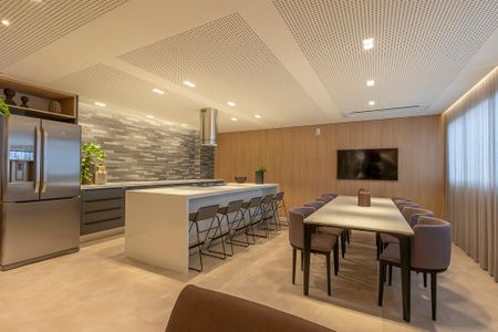 Apartamento à venda com 63m², 2 quartos e 2 vagasÁrea comum - Salão de festas