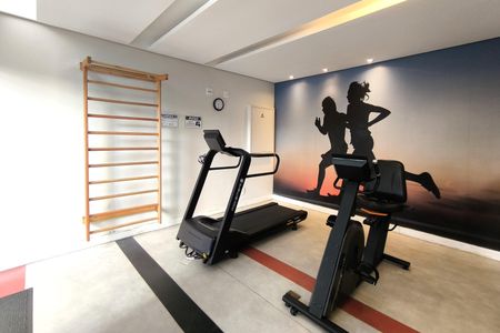 Apartamento à venda com 61m², 3 quartos e 1 vaga Apartamento à venda com 61m², 3 quartos e 1 vagaÁrea comum - Academia