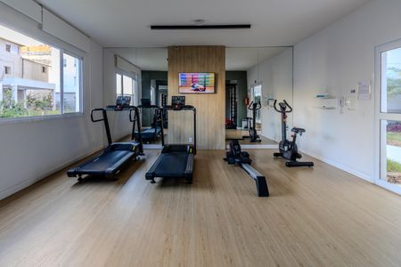 Apartamento para alugar com 36m², 2 quartos e sem vagaÁrea comum - Academia