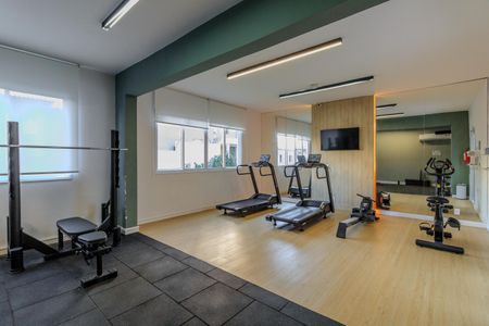 Apartamento para alugar com 36m², 2 quartos e sem vagaÁrea comum - Academia