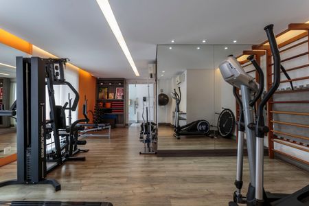 Apartamento à venda com 44m², 1 quarto e 1 vaga Apartamento à venda com 44m², 1 quarto e 1 vagaÁrea comum - Academia