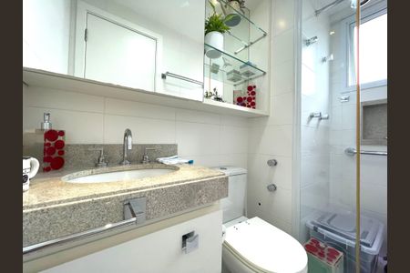 Apartamento à venda com 186m², 3 quartos e 5 vagasBanheiro da Suíte 3