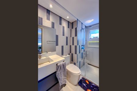 Apartamento à venda com 135m², 3 quartos e 3 vagasBanheiro da Suíte  1